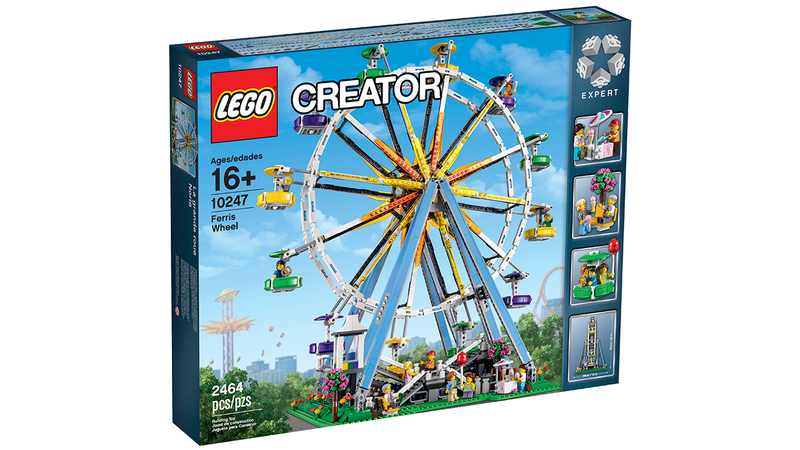 Illustration for article titled Lego's new Ferris Wheel will make you nostalgic for a carnival